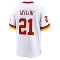 Fenge W.Commanders #21 Sean Taylor White Game Super Bowl Era Stitched Jerseys