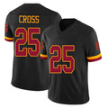 Fenge W.Commanders #25 Nick Cross Player Black Limited Vapor Home Game Stitched Jerseys