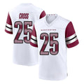 Fenge W.Commanders #25 Nick Cross Player White Game Home Stitched Jerseys