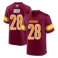 Fenge W.Commanders #28 Darrell Green Player Burgundy Home Game Stitched Jerseys