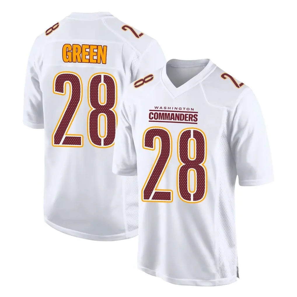 Fenge W.Commanders #28 Darrell Green Player  Tundra Fashion Limited Game Stitched Jerseys