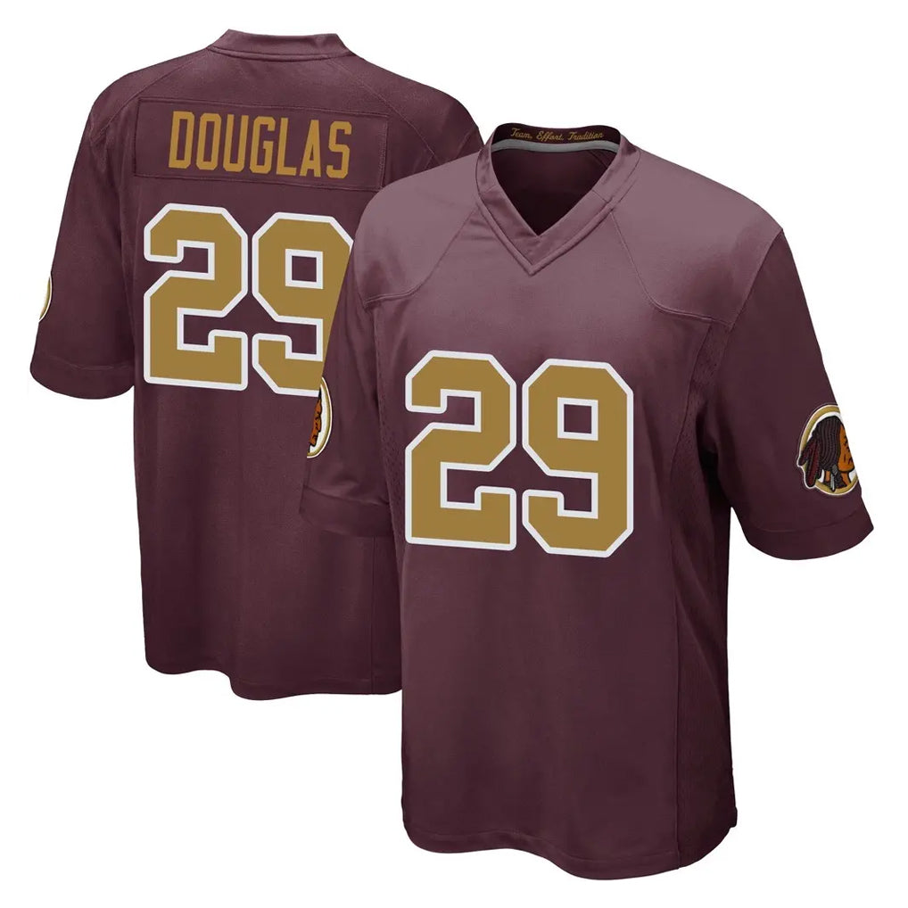 Fenge W.Commanders #29 Rasul Douglas Player Burgundy Alternate Home Game Stitched Jerseys