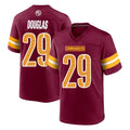 Fenge W.Commanders #29 Rasul Douglas Player Burgundy Home Game Stitched Jerseys