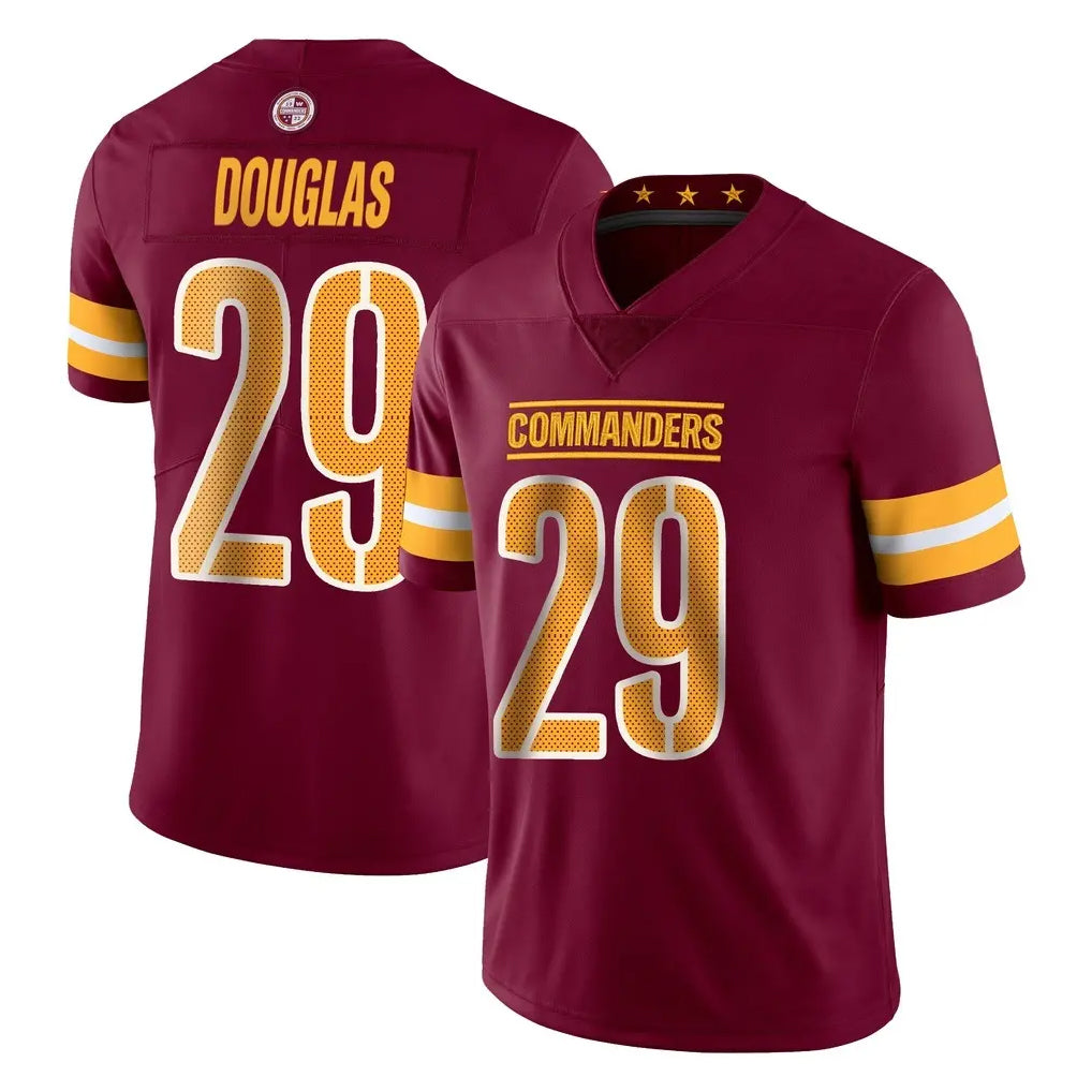 Fenge W.Commanders #29 Rasul Douglas Player Burgundy Limited Vapor Home Game Stitched Jerseys