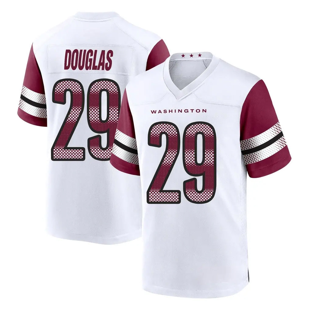 Fenge W.Commanders #29 Rasul Douglas Player White Game Home Stitched Jerseys