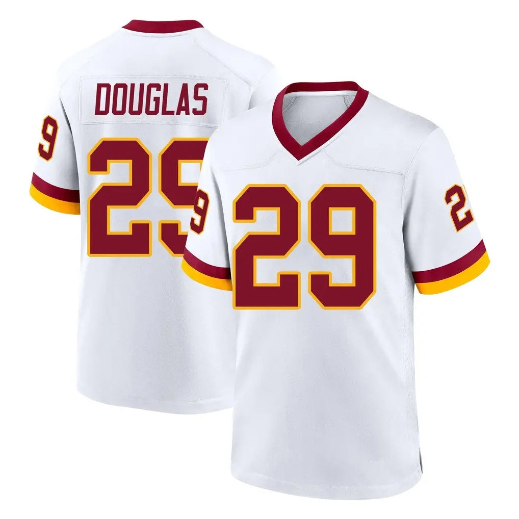 Fenge W.Commanders #29 Rasul Douglas Player White Home Game Stitched Jerseys