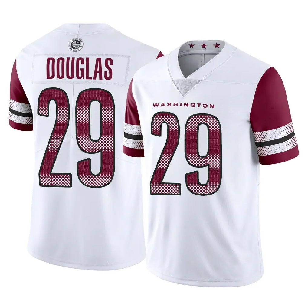 Fenge W.Commanders #29 Rasul Douglas Player White Limited Vapor Home Game Stitched Jerseys