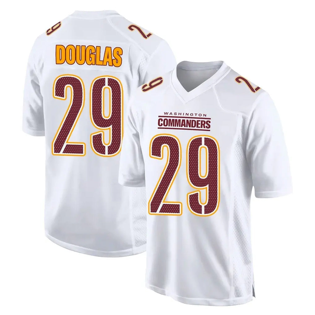 Fenge W.Commanders #29 Rasul Douglas Player White Tundra Fashion Home Game Stitched Jerseys