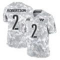 Fenge W.Commanders #2 Amik Robertson Player Arctic Camo Limited Salute To Service Home Game Stitched Jerseys