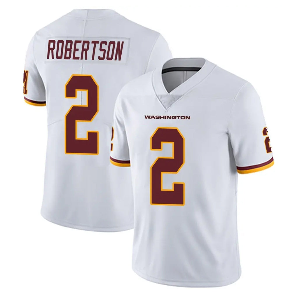 Fenge W.Commanders #2 Amik Robertson Player White Limited Vapor Untouchable Home Game Stitched Jerseys