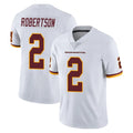 Fenge W.Commanders #2 Amik Robertson Player White Limited Vapor Untouchable Home Game Stitched Jerseys