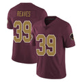 Fenge W.Commanders #39 Jeremy Reaves Player Burgundy Alternate Vapor Untouchable Home Game Stitched Jerseys