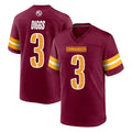 Fenge W.Commanders #3 Stefon Diggs Player Burgundy Home Game Stitched Jerseys