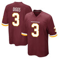 Fenge W.Commanders #3 Stefon Diggs Player Burgundy Team Color Home Game Stitched Jerseys