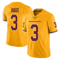 Fenge W.Commanders #3 Stefon Diggs Player Gold Limited Color Rush Home Game Stitched Jerseys