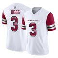 Fenge W.Commanders #3 Stefon Diggs Player White Vapor F.U.S.E. Limited Home Game Stitched Jerseys