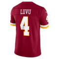 Fenge W.Commanders #4 Frankie Luvu Burgundy Team Vapor F.U.S.E. Stitched Limited Jerseys