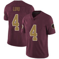 Fenge W.Commanders #4 Frankie Luvu Player Burgundy Alternate Vapor Untouchable Limited  Stitched Jerseys
