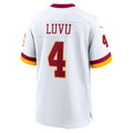 Fenge W.Commanders #4 Frankie Luvu Player White Game Football Jerseys