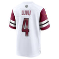 Fenge W.Commanders #4 Frankie Luvu Player White Home Game Football Jerseys