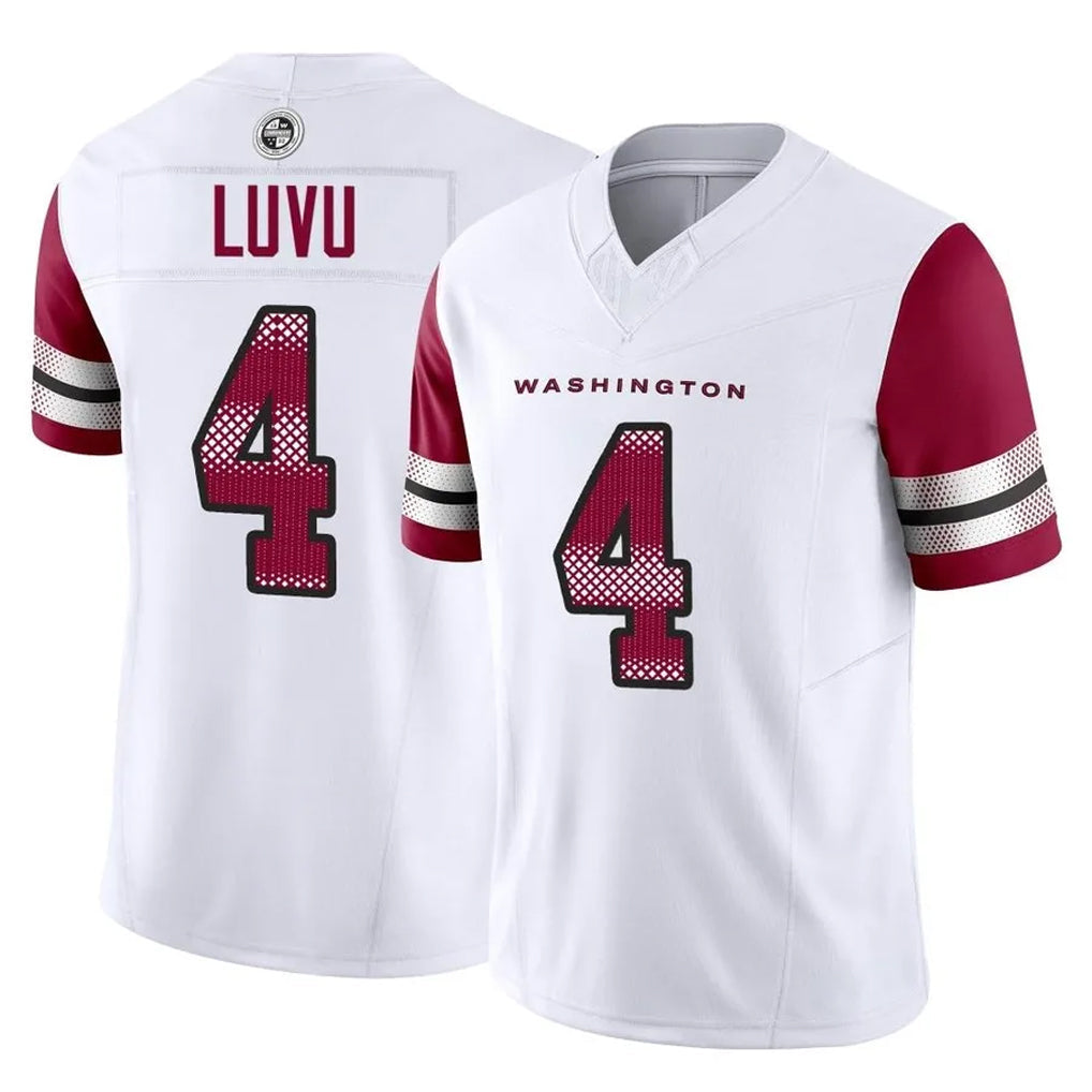 Fenge W.Commanders #4 Frankie Luvu Player White Vapor F.U.S.E. Limited Football Jerseys