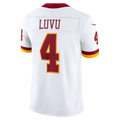 Fenge W.Commanders #4 Frankie Luvu White Vapor F.U.S.E. Stitched Limited Jerseys