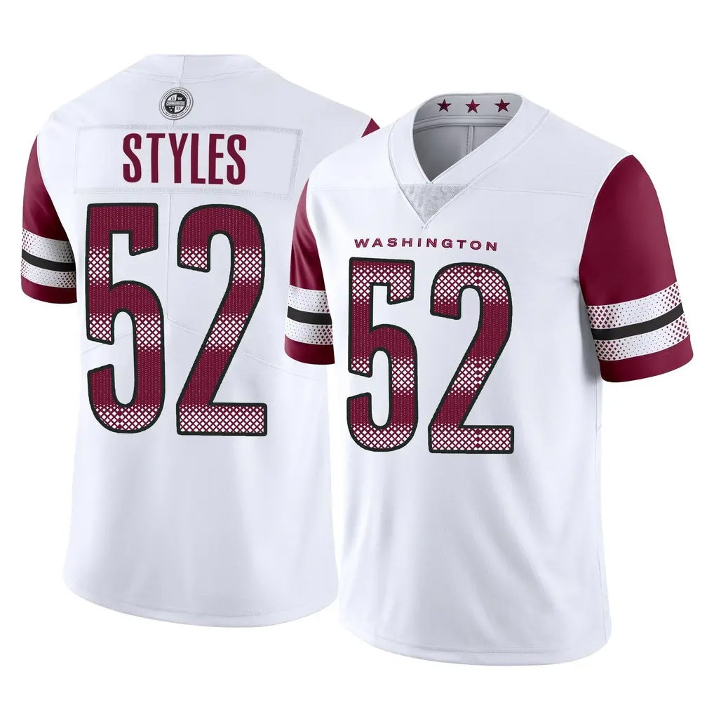 Fenge W.Commanders #52 Sonny Styles Player White Limited Vapor Home Game Stitched Jerseys