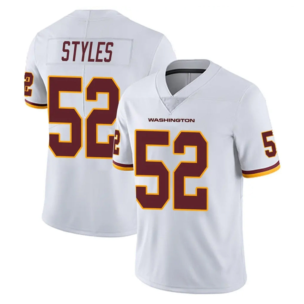 Fenge W.Commanders #52 Sonny Styles Player White Limited Vapor Untouchable Home Game Stitched Jerseys