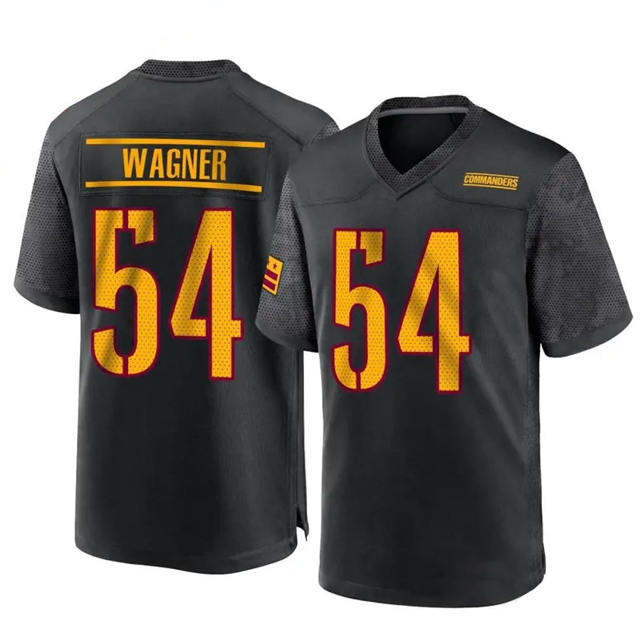 Fenge W.Commanders #54 Bobby Wagner Player Black Home Game Stitched Jerseys
