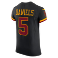 Fenge W.Commanders #5 Jayden Daniels Black Alternate Vapor F.U.S.E. Elite Stitched Jerseys