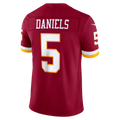 Fenge W.Commanders #5 Jayden Daniels Burgundy Team Vapor F.U.S.E. Stitched Limited Jerseys