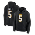 Fenge W.Commanders #5 Jayden Daniels Player Black Salute to Service Hoodies Stitched Jerseys