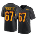 Fenge W.Commanders #67 Nick Allegretti Player Black Home Game Stitched Jerseys
