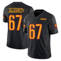Fenge W.Commanders #67 Nick Allegretti Player Black Limited Vapor F.U.S.E. Home Game Stitched Jerseys