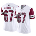 Fenge W.Commanders #67 Nick Allegretti Player White Limited Vapor Home Game Stitched Jerseys