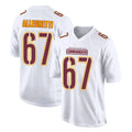 Fenge W.Commanders #67 Nick Allegretti Player White Tundra Fashion Home Game Stitched Jerseys