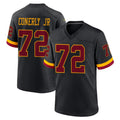 Fenge W.Commanders #72 Josh Conerly Jr. Player Black Limited Home Game Stitched Jerseys