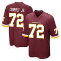 Fenge W.Commanders #72 Josh Conerly Jr. Player Burgundy Team Color Home Game Stitched Jerseys