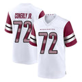 Fenge W.Commanders #72 Josh Conerly Jr. Player White Game Home Stitched Jerseys