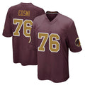 Fenge W.Commanders #76 Sam Cosmi Player Burgundy Alternate Home Game Stitched Jerseys