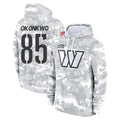 Fenge W.Commanders #85 Chig Okonkwo Player Arctic Camo Limited Salute to Service Pullover Hoodies Game Stitched Jerseys