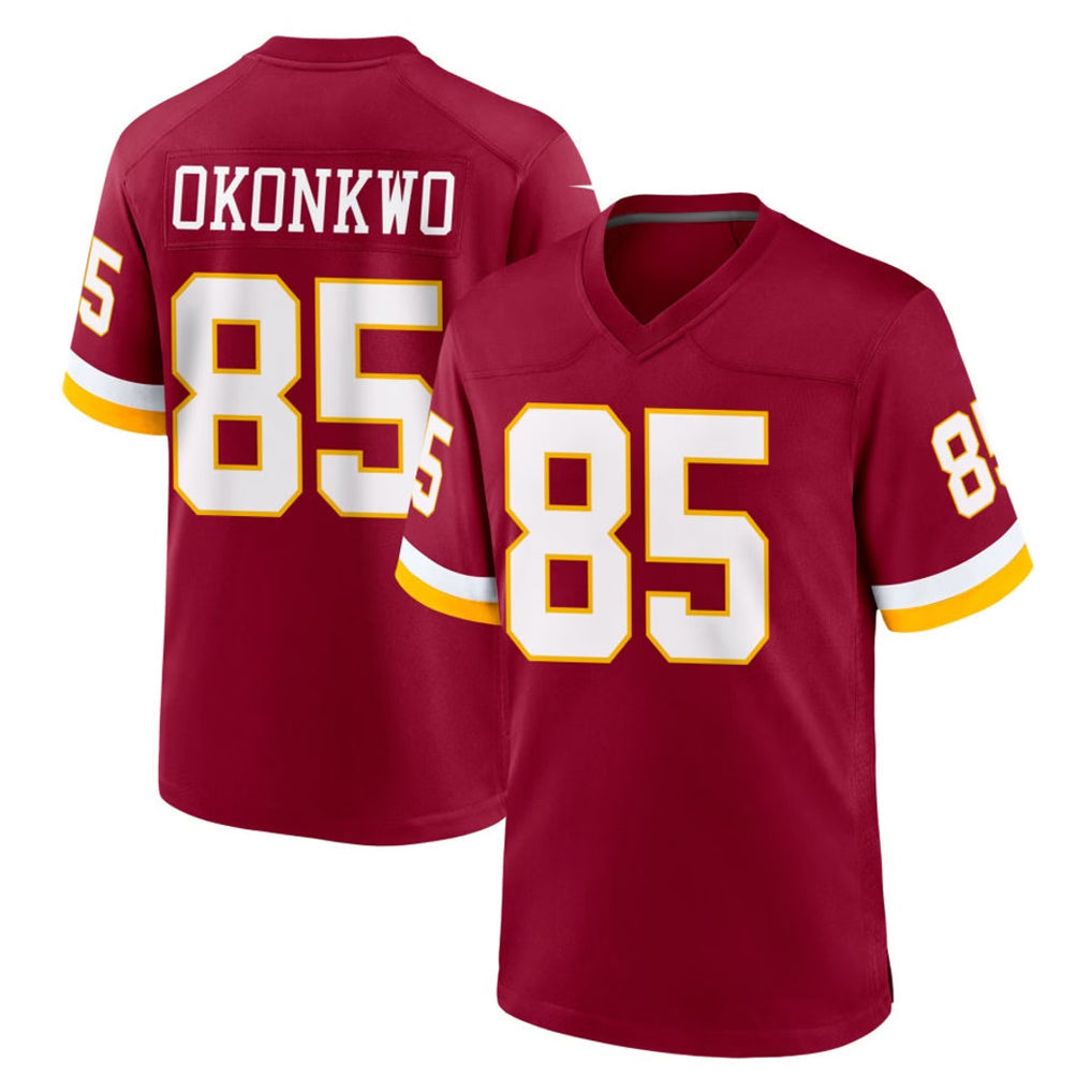 Fenge W.Commanders #85 Chig Okonkwo Player Burgundy Game Home Stitched Jerseys