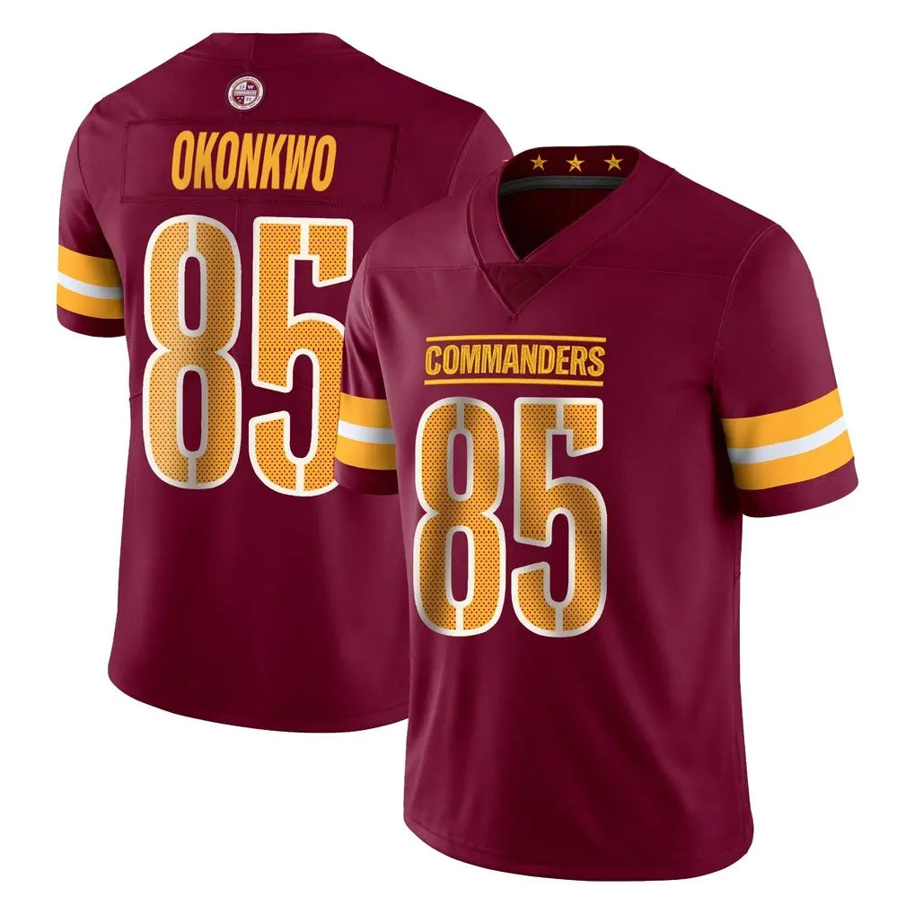 Fenge W.Commanders #85 Chig Okonkwo Player Burgundy Limited Vapor Home Game Stitched Jerseys