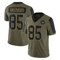 Fenge W.Commanders #85 Chig Okonkwo Player Olive Salute To Service Limited Game Stitched Jerseys