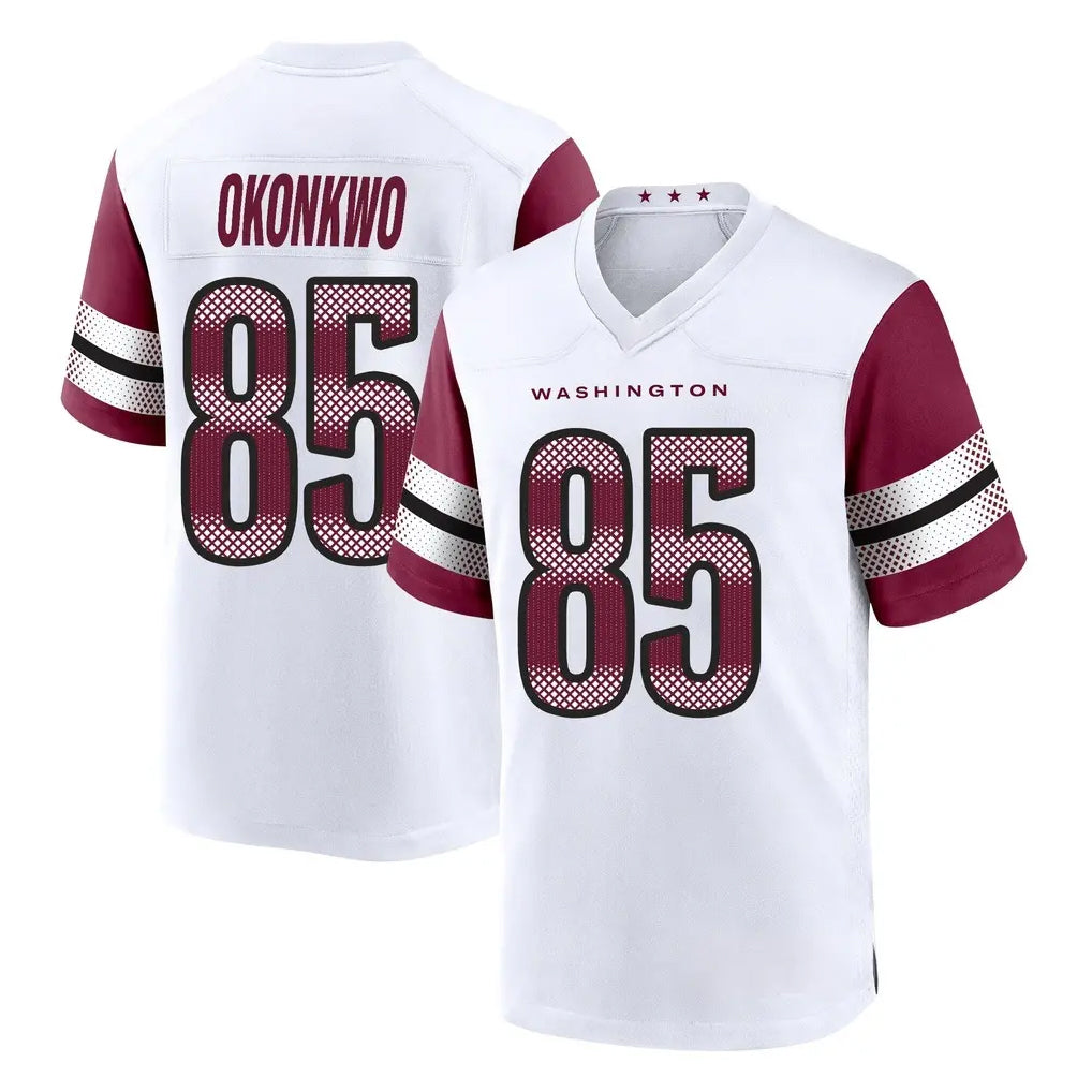 Fenge W.Commanders #85 Chig Okonkwo Player White Game Home Stitched Jerseys