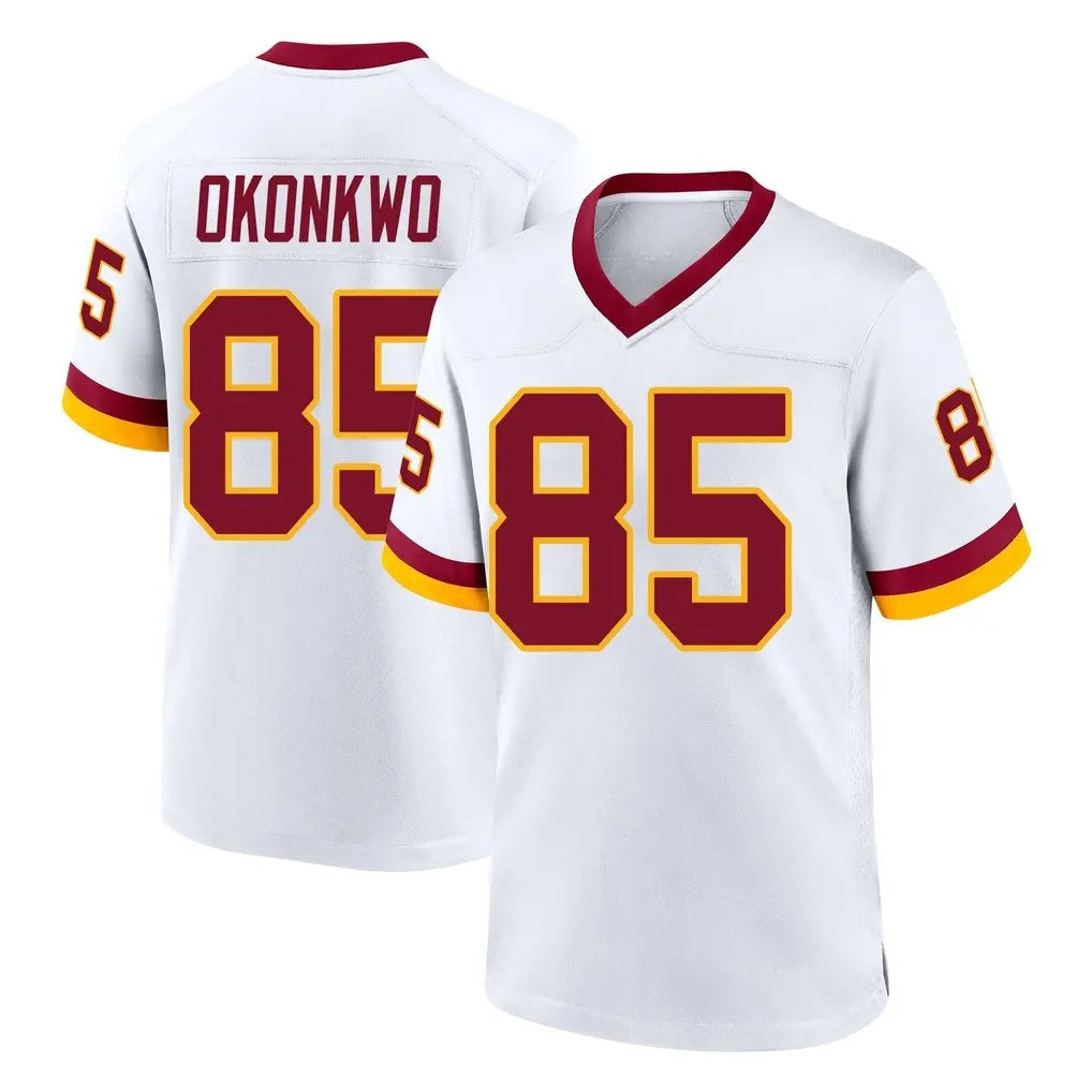 Fenge W.Commanders #85 Chig Okonkwo Player White Home Game Stitched Jerseys