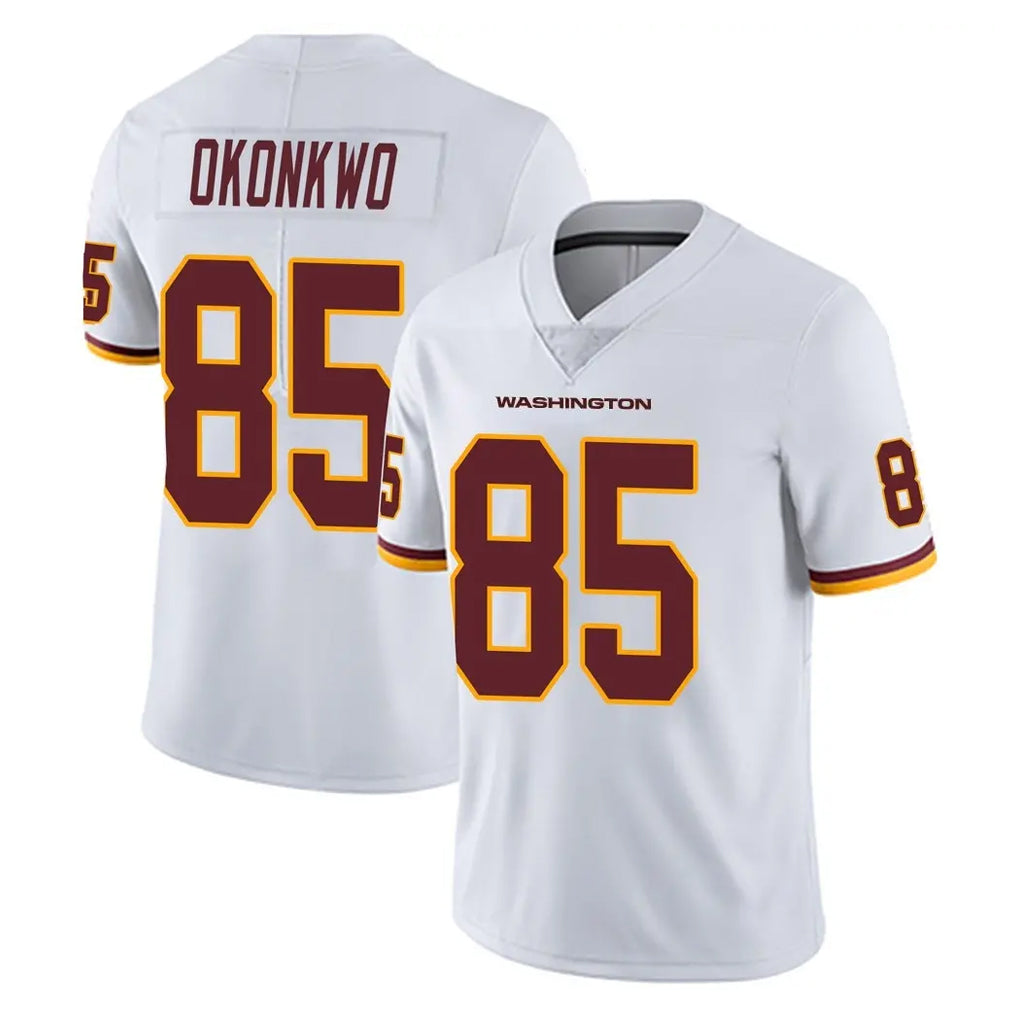 Fenge W.Commanders #85 Chig Okonkwo Player White Limited Vapor Untouchable Home Game Stitched Jerseys