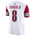 Fenge W.Commanders #8 Brian Robinson Jr. White Vapor F.U.S.E. Limited American Stitched Jerseys