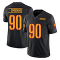 Fenge W.Commanders #90 Charles Omenihu Player Black Limited Vapor F.U.S.E. Home Game Stitched Jerseys