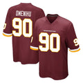 Fenge W.Commanders #90 Charles Omenihu Player Burgundy Team Color Home Game Stitched Jerseys
